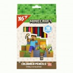 Олівці кольорові Yes 18 кольорів 'Minecraft', 290765 290765