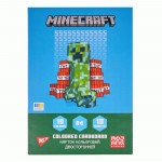 Картон кольоровий двосторонній Yes 'Minecraft', 10 аркушів, А4, папка, 955456 955456