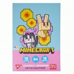 Картон кольоровий односторонній Yes 'Minecraft.Spring', 10 аркушів, А4, папка, 955459 955459
