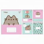 Зошит учнівський, коса лінія 12 арк. 'Pusheen. Candy', YES 767599 767599
