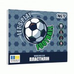 Пластилін Yes, 10 кольорів, 200гр. 'Football', 540713 540713