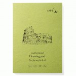 Блокнот-склейка для акрилу та олії AUTHENTIC (DRAWING)  А4, 290г/м2, 20л, білий папір SMILTAINIS
